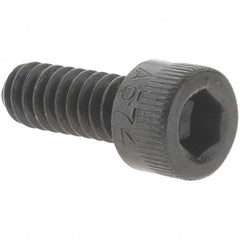 Value Collection - #10-24 UNC Hex Socket Drive, Socket Cap Screw - Alloy Steel, Black Oxide Finish, Fully Threaded, 1/2" Length Under Head - Eagle Tool & Supply