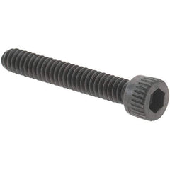Value Collection - #4-40 UNC Hex Socket Drive, Socket Cap Screw - Alloy Steel, Black Oxide Finish, Fully Threaded, 3/4" Length Under Head - Eagle Tool & Supply