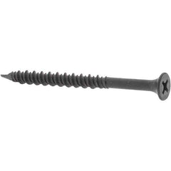 Value Collection - #8, 2-1/4" OAL, Phillips Drive Bugle Head, Steel Drywall Screws - Uncoated, Grade 2 - Eagle Tool & Supply