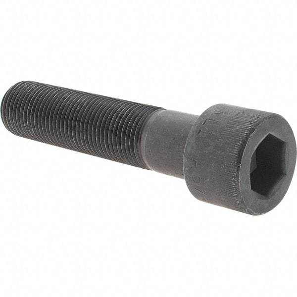 Value Collection - 5/8-18 UNF Hex Socket Drive, Socket Cap Screw - Alloy Steel, Black Oxide Finish, Fully Threaded, 2-3/4" Length Under Head - Eagle Tool & Supply
