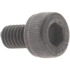Value Collection - M3x0.50 Metric Coarse Hex Socket Drive, Socket Cap Screw - Grade 12.9 Alloy Steel, Black Oxide Finish, Fully Threaded, 5mm Length Under Head - Eagle Tool & Supply