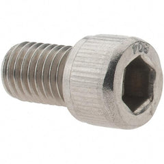 Value Collection - 1/4-28 UNF Hex Socket Drive, Socket Cap Screw - Grade 18-8 Stainless Steel, 3/8" Length Under Head - Eagle Tool & Supply