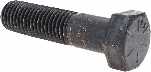 Value Collection - 3/4-10 UNC, 3" Length Under Head Hex Head Cap Screw - Partially Threaded, Grade 8 Alloy Steel, Uncoated, 1-1/8" Hex - Eagle Tool & Supply