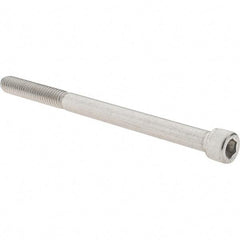 Value Collection - 5/16-18 UNC Hex Socket Drive, Socket Cap Screw - Grade 18-8 & Austenitic A2 Stainless Steel, Partially Threaded, 4-1/2" Length Under Head - Eagle Tool & Supply