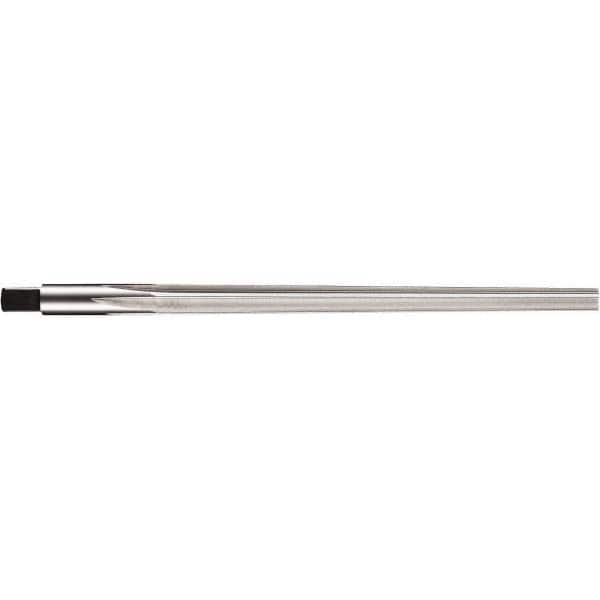 DORMER - 1/16" Diam, 1.63mm Diam Straight Shank, 25mm Flute, Taper Pin Reamer - Eagle Tool & Supply