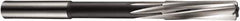 DORMER - 1.52mm Cobalt 3 Flute Chucking Reamer - Spiral Flute, 1.6mm Straight Shank, 9mm Flute Length, 43mm OAL - Eagle Tool & Supply