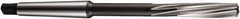 DORMER - 4mm Cobalt 6 Flute Chucking Reamer - Spiral Flute, 1MT Morse Taper Shank, 19mm Flute Length, 124mm OAL - Eagle Tool & Supply