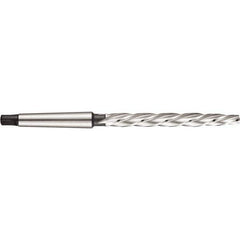 DORMER - 0.6304" Reamer Diam, 2MT Morse Taper Shank, Bridge Reamer - Eagle Tool & Supply