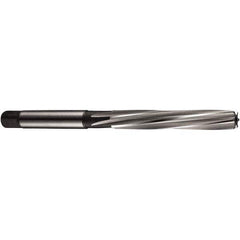 DORMER - 0.2561" Diam, Straight Shank, 50mm Flute, Hand Reamer - Eagle Tool & Supply