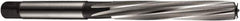 DORMER - 0.3152" Diam, Straight Shank, 58mm Flute, Hand Reamer - Spiral Flute, 4.53" OAL, Left Hand Spiral, Right Hand Cut, 6 Flutes, High Speed Steel - Eagle Tool & Supply