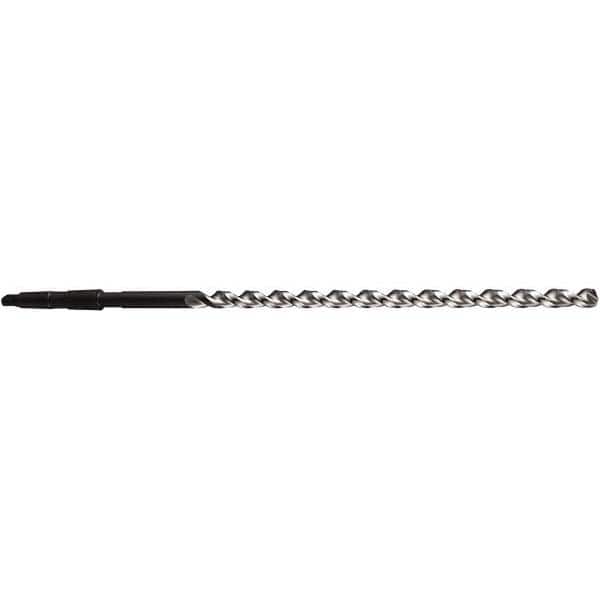 DORMER - 25mm, 3MT 130° Point High Speed Steel Taper Shank Drill Bit - Eagle Tool & Supply