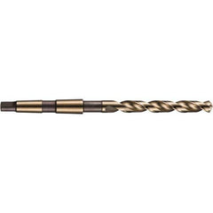 DORMER - 17mm, 2MT 118° Point Cobalt Taper Shank Drill Bit - Eagle Tool & Supply