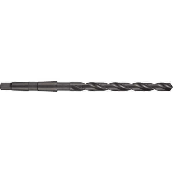 DORMER - 50mm, 4MT 118° Point High Speed Steel Taper Shank Drill Bit - Eagle Tool & Supply