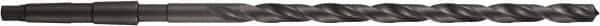 DORMER - 7/8", 2MT 118° Point High Speed Steel Taper Shank Drill Bit - Oxide Finish, 270mm Flute Length, 405mm OAL, Spiral Flute, Series A345 - Eagle Tool & Supply