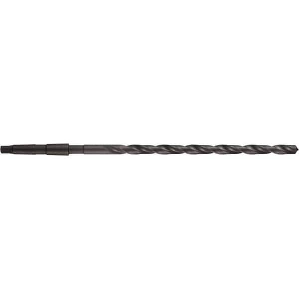 DORMER - 33mm, 4MT 118° Point High Speed Steel Taper Shank Drill Bit - Eagle Tool & Supply