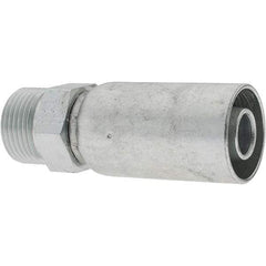 Value Collection - Male Steel Hydraulic Hose Male Rigid Fitting - -10 Hose Size, 5/8" Hose Diam - Eagle Tool & Supply