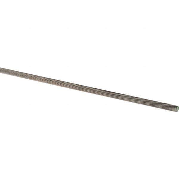 Value Collection - Stainless Steel Threaded Rod - Uncoated - Eagle Tool & Supply