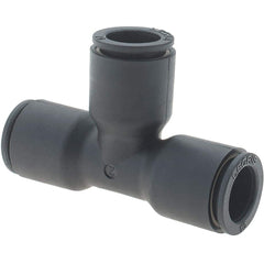 Parker - 10mm Outside Diam, Nylon Push-to-Connect Tube Union Tee - 290 Max psi - Eagle Tool & Supply