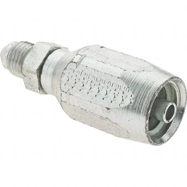 Value Collection - 7/16 Male JIC, Reusable Hose Male Fitting - Eagle Tool & Supply