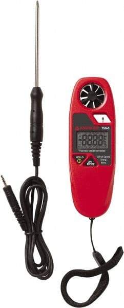 Amprobe - 1.1 to 20 m/Sec Air Anemometer - 158°F Max - Eagle Tool & Supply