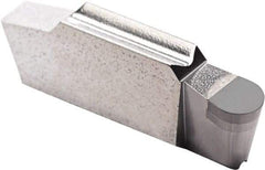 Seco - LCGN, 0.1969" Cutting Width, LF, CBN010 Grade, Single End Multi-Directional Turning Insert - Uncoated, Full Radius - Eagle Tool & Supply
