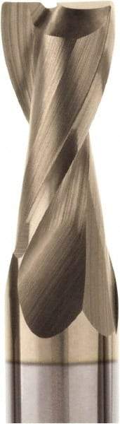 Seco - 12mm, 2 Flute, Single End, Solid Carbide, 2mm Corner Radius End Mill - 88mm OAL, 30° Helix, Right Hand Flute, 24mm LOC, Right Hand Cut - Eagle Tool & Supply