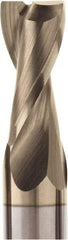 Seco - 12mm, 2 Flute, Single End, Solid Carbide, 2mm Corner Radius End Mill - 88mm OAL, 30° Helix, Right Hand Flute, 24mm LOC, Right Hand Cut - Eagle Tool & Supply