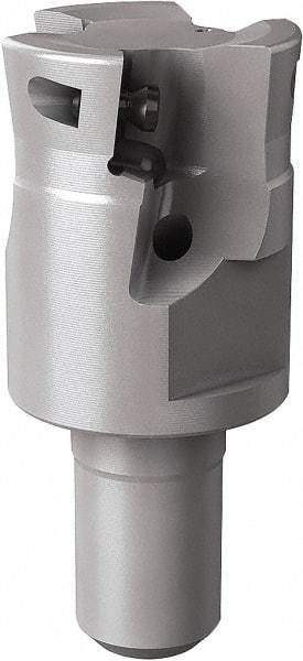 Seco - 250mm Cut Diam, 6mm Max Depth of Cut, Indexable Plunge End Mill - M12 Modular Connection, Multiple Insert Styles, R217.79 Toolholder Style, Through Coolant, Series Turbo 10 - Eagle Tool & Supply