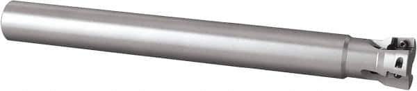 Seco - 250mm Cut Diam, 6mm Max Depth of Cut, 20mm Shank Diam,Indexable Plunge End Mill - Cylindrical Shank, Multiple Insert Styles, R217.79 Toolholder Style, Through Coolant, Series Turbo 10 - Eagle Tool & Supply