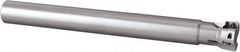 Seco - 250mm Cut Diam, 6mm Max Depth of Cut, 20mm Shank Diam,Indexable Plunge End Mill - Cylindrical Shank, Multiple Insert Styles, R217.79 Toolholder Style, Through Coolant, Series Turbo 10 - Eagle Tool & Supply