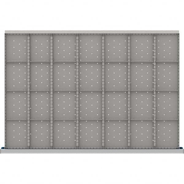 LISTA - 28-Compartment Drawer Divider Layout for 3.15" High Drawers - Eagle Tool & Supply