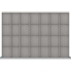 LISTA - 28-Compartment Drawer Divider Layout for 3.15" High Drawers - Eagle Tool & Supply