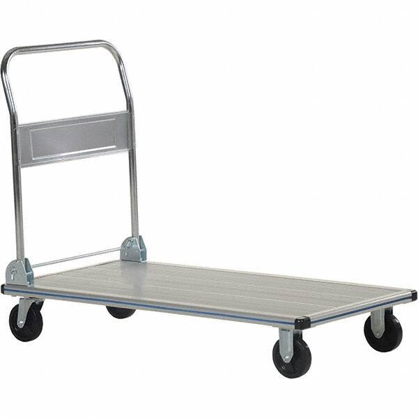 Vestil - 600 Lb Capacity Steel Platform Truck - Steel Deck, 24" OAW - Eagle Tool & Supply