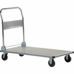 Vestil - 600 Lb Capacity Steel Platform Truck - Steel Deck, 24" OAW - Eagle Tool & Supply
