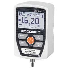 Mark-10 - Digital Tension & Compression Force Gages Capacity (gf): 100.00 Capacity (lbf): 0.25 - Eagle Tool & Supply