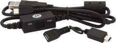 Motorola - Two Way Radio Programming Cable - Use with Motorola Two-Way Radios & Manual System or Systems without Cable Guide - Eagle Tool & Supply