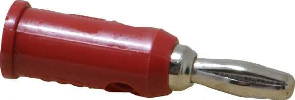 Pomona - Red Electrical Test Equipment Banana Plug - Eagle Tool & Supply