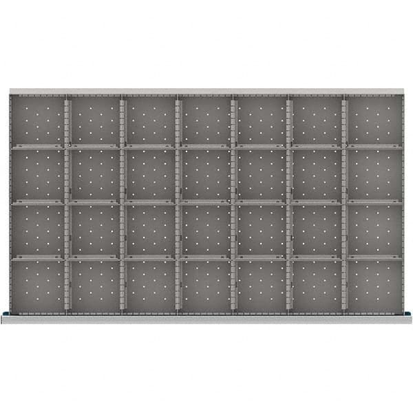 LISTA - 28-Compartment Drawer Divider Layout for 3.15" High Drawers - Eagle Tool & Supply