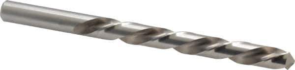 Chicago-Latrobe - 13/32" 118° High Speed Steel Jobber Drill - Bright Finish, Left Hand Cut, Spiral Flute, Straight Shank, 5-1/4" OAL, Standard Point - Eagle Tool & Supply