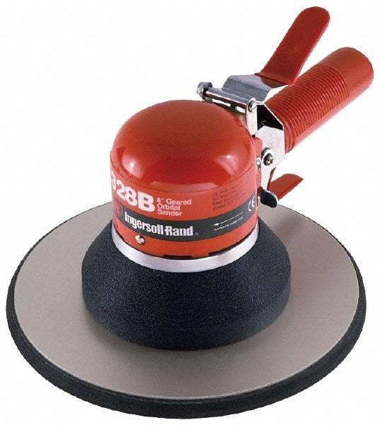 Ingersoll-Rand - 825 OPM, 16 CFM Air Consumption, Palm Air Orbital Sander - Round Pad, 1/4 NPT Inlet - Eagle Tool & Supply