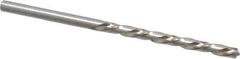 Chicago-Latrobe - #27 118° High Speed Steel Jobber Drill - Bright Finish, Left Hand Cut, Spiral Flute, Straight Shank, 3" OAL, Standard Point - Eagle Tool & Supply
