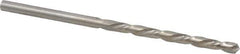 Chicago-Latrobe - #28 118° High Speed Steel Jobber Drill - Bright Finish, Left Hand Cut, Spiral Flute, Straight Shank, 2-7/8" OAL, Standard Point - Eagle Tool & Supply
