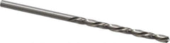 Chicago-Latrobe - #31 118° High Speed Steel Jobber Drill - Bright Finish, Left Hand Cut, Spiral Flute, Straight Shank, 2-3/4" OAL, Standard Point - Eagle Tool & Supply