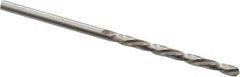 Chicago-Latrobe - #33 118° High Speed Steel Jobber Drill - Bright Finish, Left Hand Cut, Spiral Flute, Straight Shank, 2-5/8" OAL, Standard Point - Eagle Tool & Supply