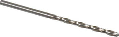 Chicago-Latrobe - #34 118° High Speed Steel Jobber Drill - Bright Finish, Left Hand Cut, Spiral Flute, Straight Shank, 2-5/8" OAL, Standard Point - Eagle Tool & Supply