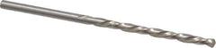 Chicago-Latrobe - #39 118° High Speed Steel Jobber Drill - Bright Finish, Left Hand Cut, Spiral Flute, Straight Shank, 2-3/8" OAL, Standard Point - Eagle Tool & Supply