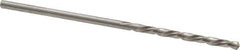 Chicago-Latrobe - #50 118° High Speed Steel Jobber Drill - Bright Finish, Left Hand Cut, Spiral Flute, Straight Shank, 2" OAL, Standard Point - Eagle Tool & Supply