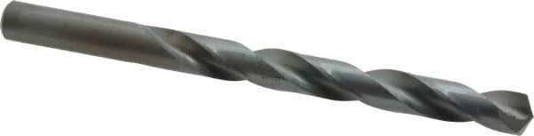 Chicago-Latrobe - 13/32" 135° High Speed Steel Jobber Drill - Oxide Finish, Right Hand Cut, Spiral Flute, Straight Shank, 5-1/4" OAL, Split Point - Eagle Tool & Supply
