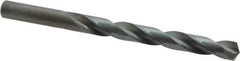 Chicago-Latrobe - 13/32" 135° High Speed Steel Jobber Drill - Oxide Finish, Right Hand Cut, Spiral Flute, Straight Shank, 5-1/4" OAL, Split Point - Eagle Tool & Supply
