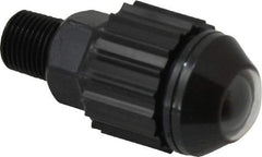 Norgren - 1/8" Male NPTF Bottom Rotowink Pressure Indicator - 15 to 150 psiG, Black Unactuated Color & Green Actuated Color - Eagle Tool & Supply